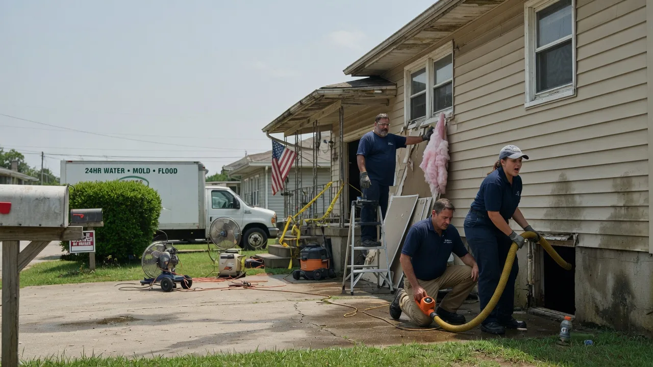 Water Damage Repair in Townville, PA near me